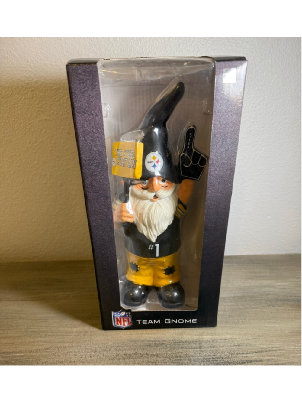 NIB Pittsburgh Steelers NFL officially licensed garden gnome by FOCO